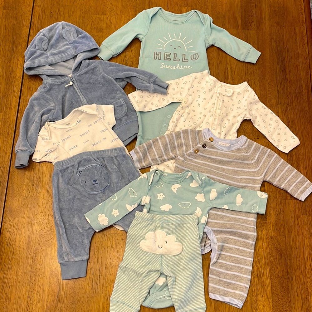 Baby boy outfit bundle